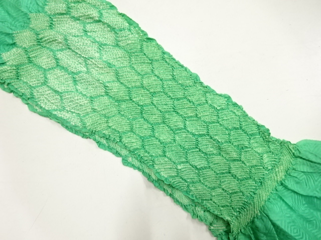 正絹　絞り　帯揚げ